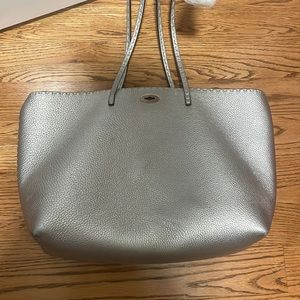 Fendi silver Selleria tote